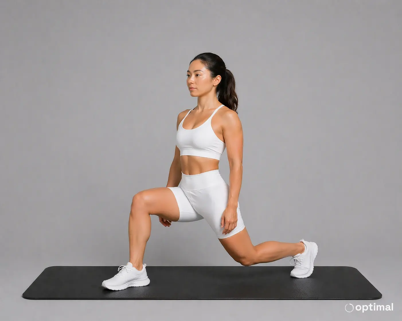 Lunge lowered position