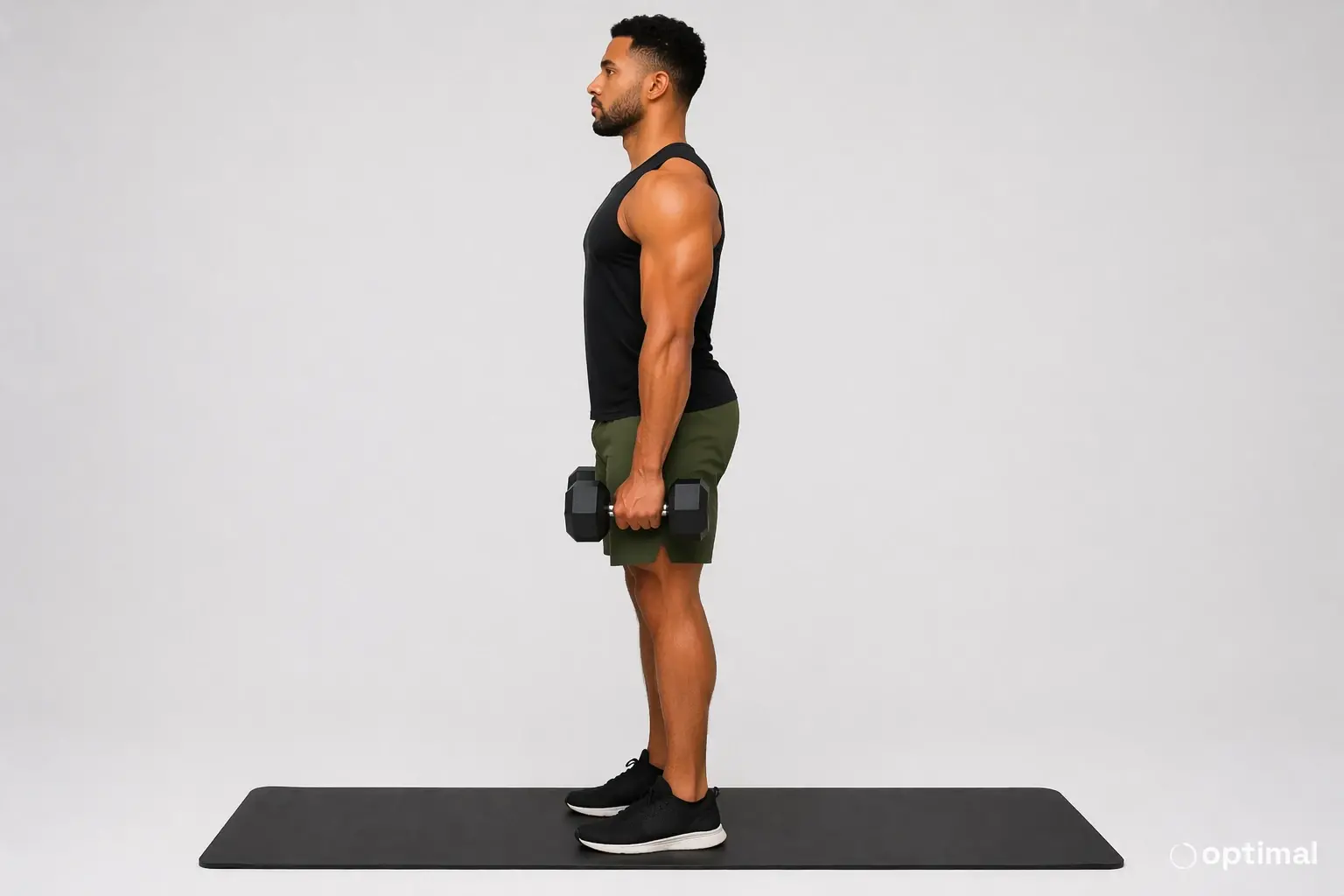 Romanian deadlift start position