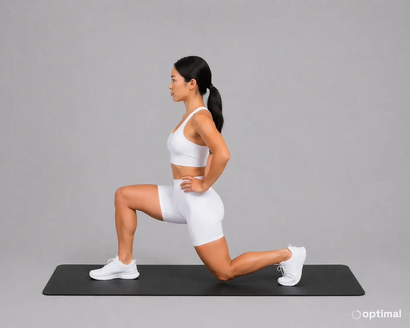 Split squat lowered position
