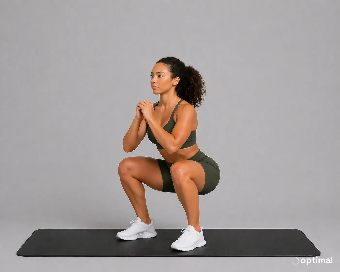 Squat lowered position